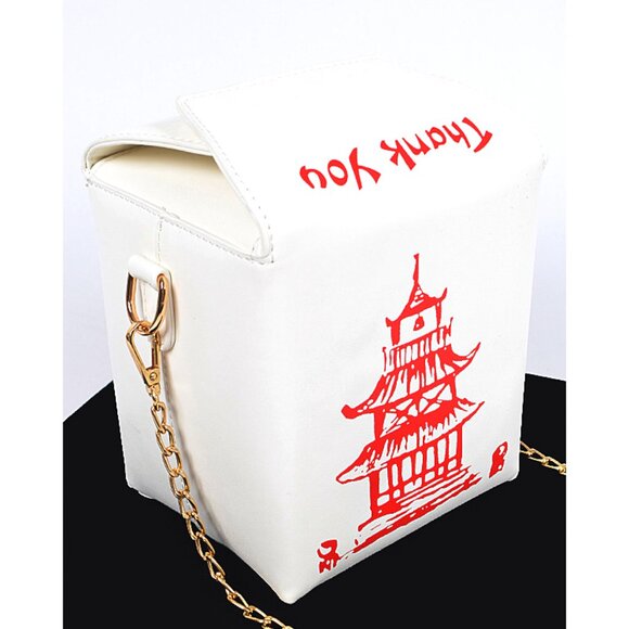 BNWT Chinese Take Out Bag Take Out Clutch Bag - Picture 5 of 5